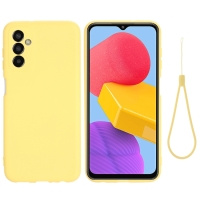 Capa Samsung M13 4G - Silicone Veludo Amarelo