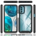 Capa Motorola Moto G82 - TPU e Plástico Azul Claro