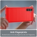 Capa Galaxy A14 5G - TPU Escovado Vermelho
