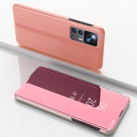 Capa Xiaomi 12T PRO - Flip Espelhado Rosa