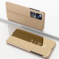 Capa Xiaomi 12T PRO - Flip Espelhado Dourado