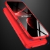 Capa Xiaomi Poco M5 - 3 Partes Vermelho
