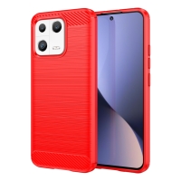 Capa Xiaomi 13 - TPU Escovado Vermelho