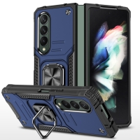 Capa Galaxy Z Fold4 - com Anel Magnético Azul