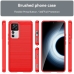 Capa Xiaomi 12T PRO - TPU Escovado Vermelho