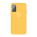 Capa Samsung S10 Lite Coração Amarelo