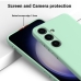 Capa Samsung S24+ Plus - Silicone Verde