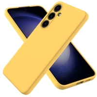 Capa Samsung S24+ Plus - Silicone Amarelo