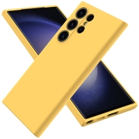 Capa Samsung Galaxy S24 ULTRA - Silicone Amarelo