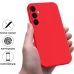 Capa Smartphone Galaxy S24 FE - Silicone Vermelho