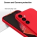 Capa Smartphone Galaxy S24 FE - Silicone Vermelho