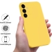 Capa Smartphone Galaxy S24 FE - Silicone Amarelo