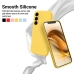 Capa Smartphone Galaxy S24 FE - Silicone Amarelo