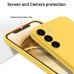 Capa Smartphone Galaxy S24 FE - Silicone Amarelo