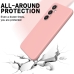 Capa Smartphone Galaxy S24 FE - Silicone Rosa