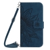 Capa Motorola Moto G73 - Flip Flor Carteira Azul