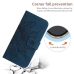 Capa Motorola Moto G73 - Flip Flor Carteira Azul