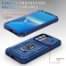 Capa Galaxy A54 - Protetor de Câmera e Suporte Azul