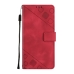 Capa Redmi Note 12 - Flip Carteira Vermelho