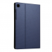 Capa Samsung Tab S6 Lite P615/P610 Couro Flip Azul Escuro
