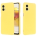 Capa Motorola Moto G53 - Silicone Amarelo