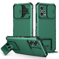 Capa Xiaomi Poco X5 - Protetor de Câmera e Suporte Verde