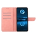 Capa Moto G75 - Flip Carteira Rosa