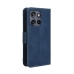 Capa Motorola Edge 50 NEO - Flip Skin Feel Azul