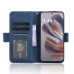 Capa Motorola Edge 50 NEO - Flip Skin Feel Azul