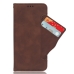 Capa Motorola Edge 50 NEO - Flip Skin Feel Marrom