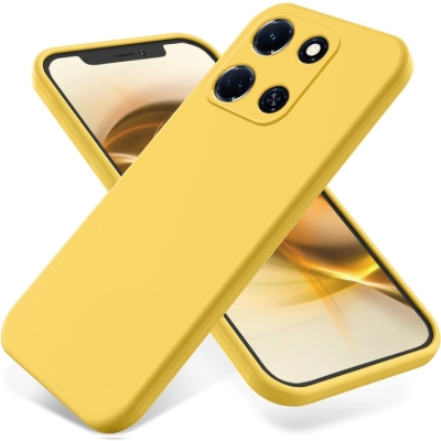 Capa Infinix Note 30 5G - Silicone Amarelo