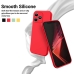 Capa Realme Note 50 - Silicone Aveludado Vermelho