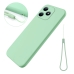 Capa Realme Note 50 - Silicone Aveludado Verde