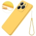 Capinha Realme C61 - Silicone Amarelo