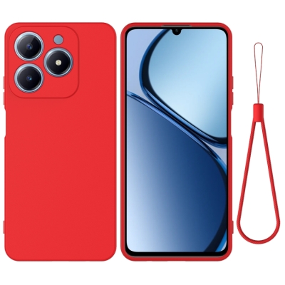 Capinha Realme C61 - Silicone Vermelho