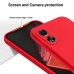 Capa Oppo A58 4G - Silicone Vermelho