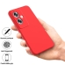 Capa Oppo A79 5G - Silicone Vermelho