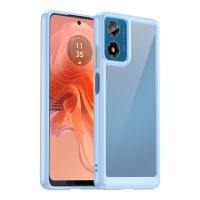 Capa Motorola Moto G04 / G04S - TPU e Acrilico Azul