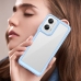 Capa Moto G35 - TPU e Acrílico Azul