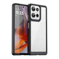 Capinha Celular Moto G75 - TPU e Acrílico Preto