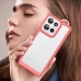 Capinha Celular Moto G75 - TPU e Acrílico Vermelho