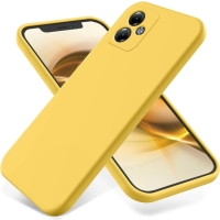 Capa Moto G14 - Silicone Amarelo
