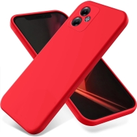 Capa Moto G14 - Silicone Vermelho