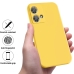 Capa Motorola Edge 40 NEO - Silicone Amarelo