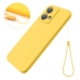 Capa Motorola Edge 40 NEO - Silicone Amarelo