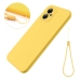 Capa Moto G54 - Silicone Amarelo