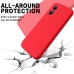 Capa Moto G54 - Silicone Vermelho