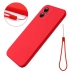 Capa Moto G54 - Silicone Vermelho