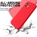 Capa Motorola Moto G84 - Silicone Vermelho