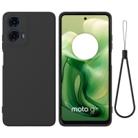Capa Motorola Moto G24 - Silicone Aveludado Preto